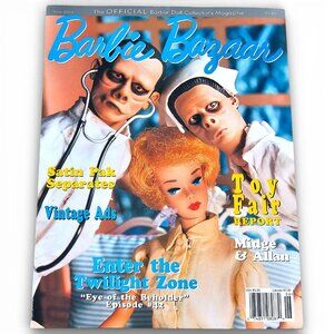 Barbie Bazaar Magazine Twilight Zone Midge June 2003 Volume 15 Issue 3 Vintage